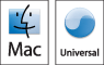 MacOS X Universal logo